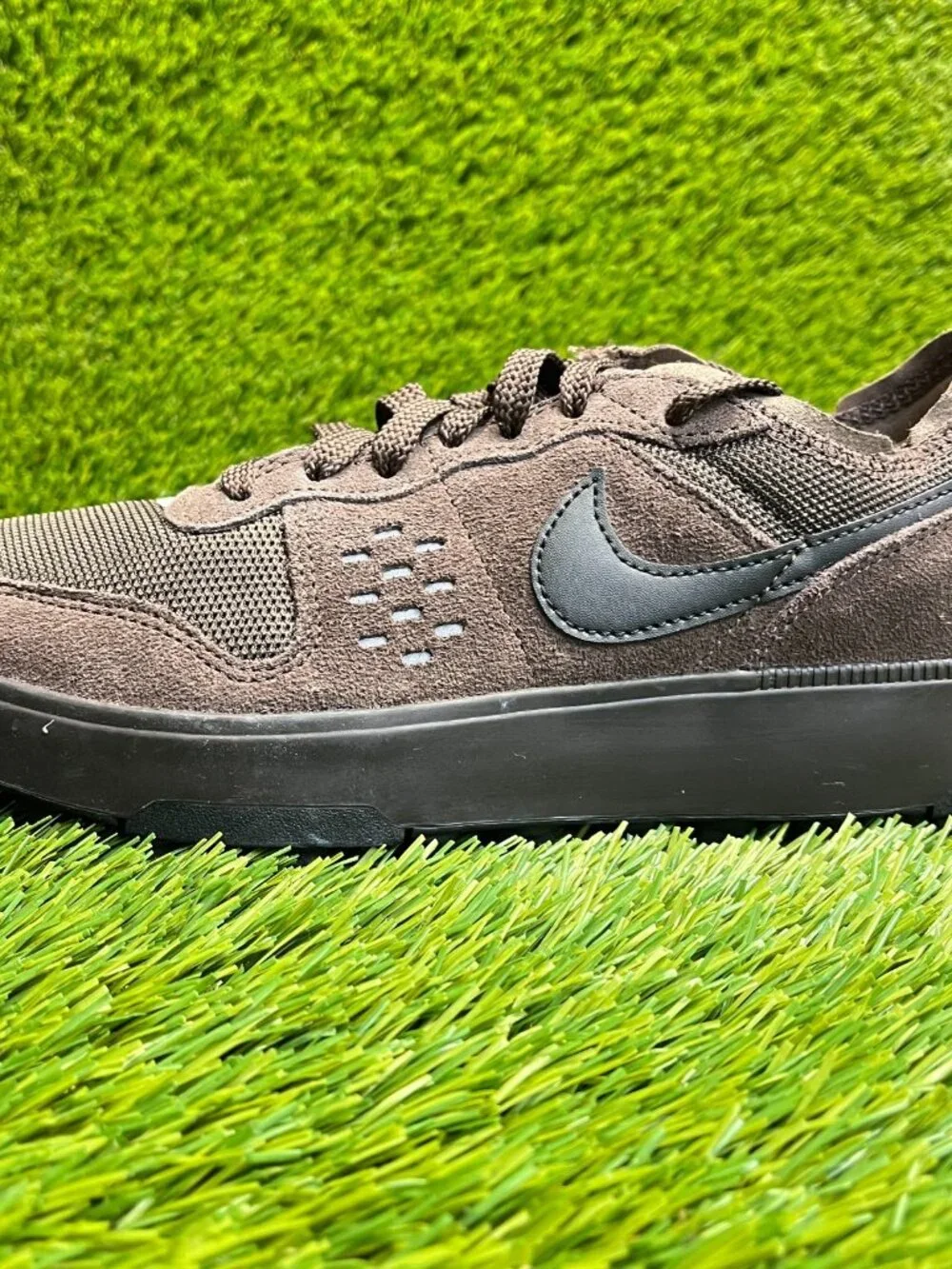 Nike C1TY Street Meat Mens Size 7.5 Baroque‎ Brown Black Athletic Shoes Sneakers